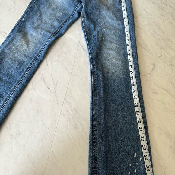 J.Crew Matchstick Denim Jeans 28 distressed straight womens - Picture 5 of 7